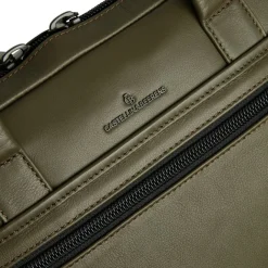 Best Castelijn & Beerens Nappa X Charlie Laptop / Tablet Tas 15.6'' dark millitary