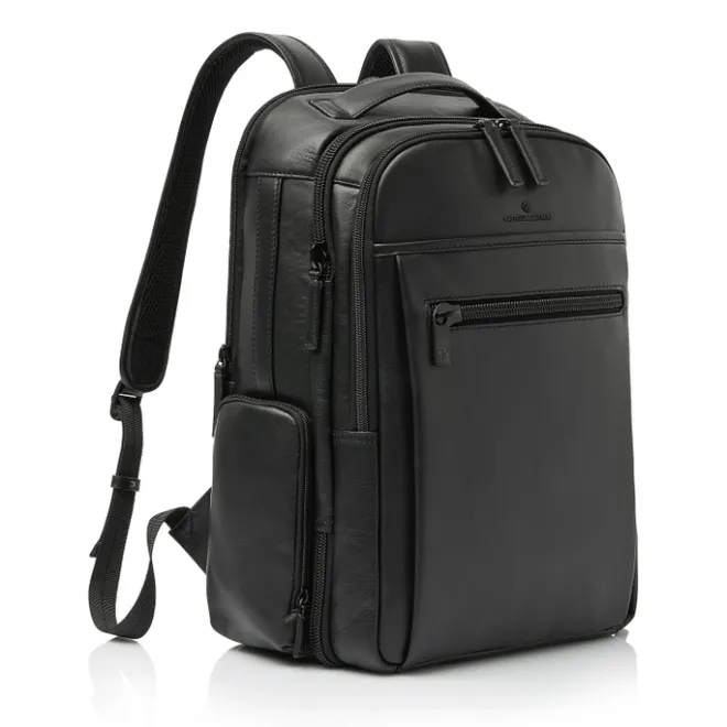 Best Castelijn & Beerens Nappa X Uniform Travel Backpack 15.6" black