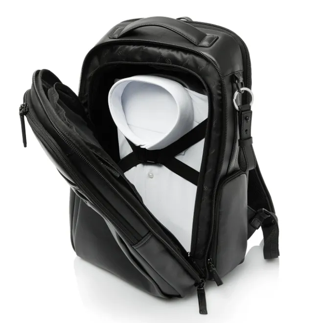 Best Castelijn & Beerens Nappa X Uniform Travel Backpack 15.6" black