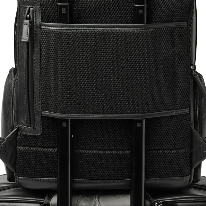 Best Castelijn & Beerens Nappa X Uniform Travel Backpack 15.6" black
