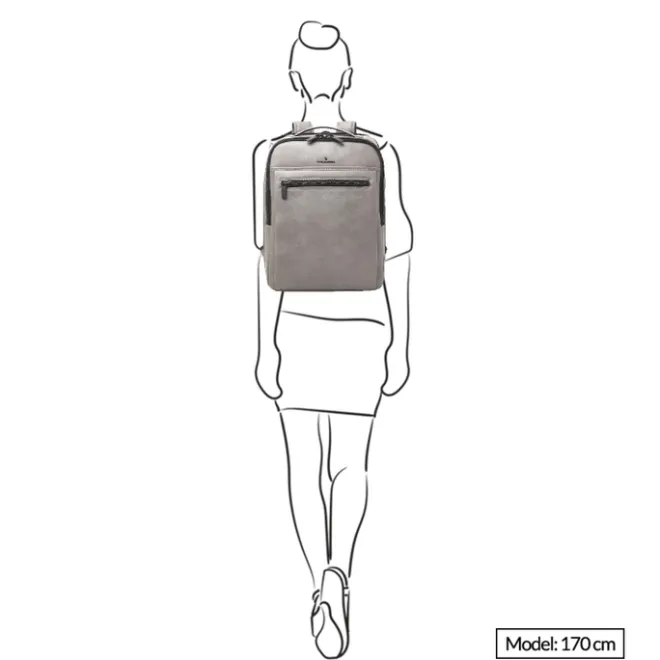 Sale Castelijn & Beerens Nappa X Victor Rugzak 15.6'' + Tablet grijs