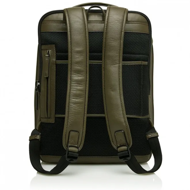 Hot Castelijn & Beerens Nappa X Victor Rugzak 15.6'' + Tablet dark millitary