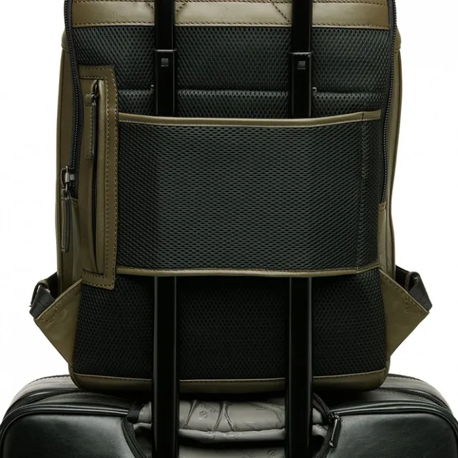 Hot Castelijn & Beerens Nappa X Victor Rugzak 15.6'' + Tablet dark millitary