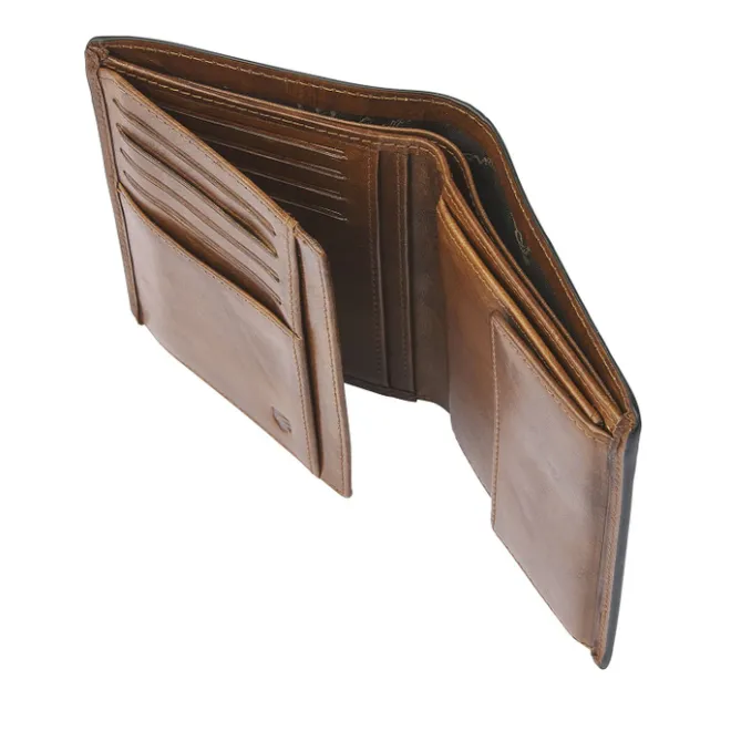 Clearance Castelijn & Beerens Rien Billfold portefeuille RFID natural