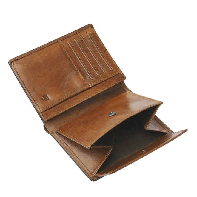 Clearance Castelijn & Beerens Rien Billfold portefeuille RFID natural