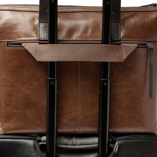 Castelijn & Beerens Rien Laptop Shoulderbag 15.6" RFID natural