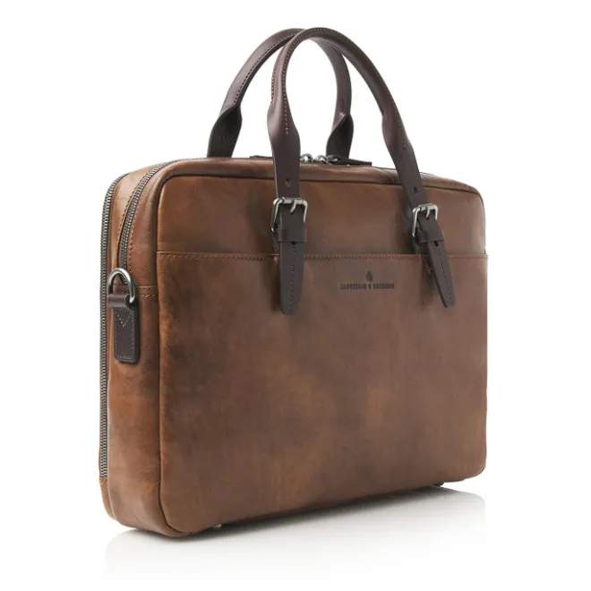 Online Castelijn & Beerens Rien Laptoptas 15.6'' RFID natural
