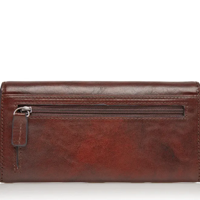 Clearance Castelijn & Beerens Rien Ladieswallet RFID cognac