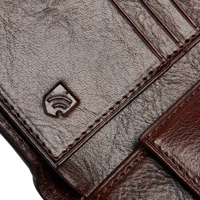 Online Castelijn & Beerens Rien RFID Portemonnee 8cc cognac