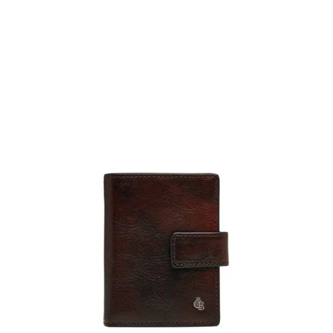 Online Castelijn & Beerens Rien RFID Mini Wallet 10cc cognac