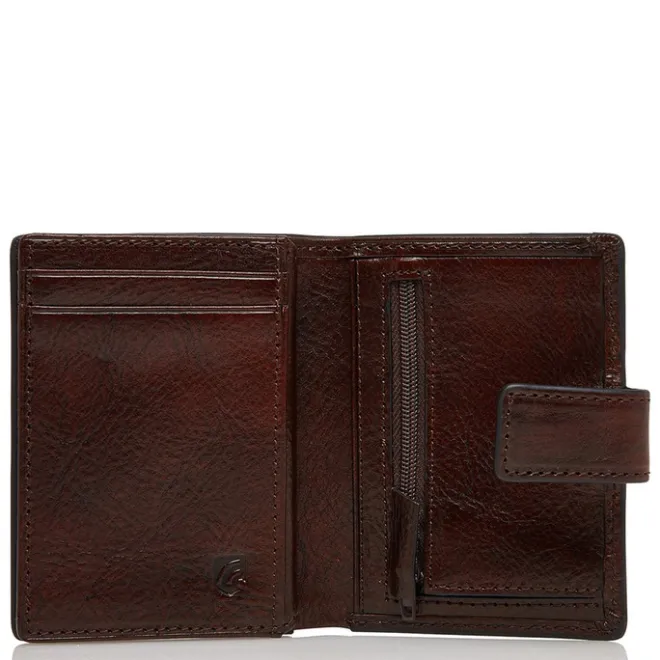 Online Castelijn & Beerens Rien RFID Mini Wallet 10cc cognac