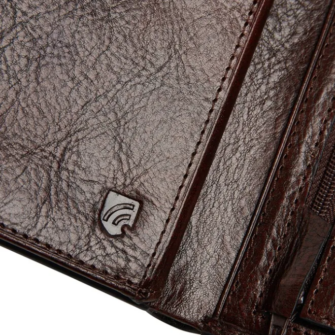 Online Castelijn & Beerens Rien RFID Mini Wallet 10cc cognac
