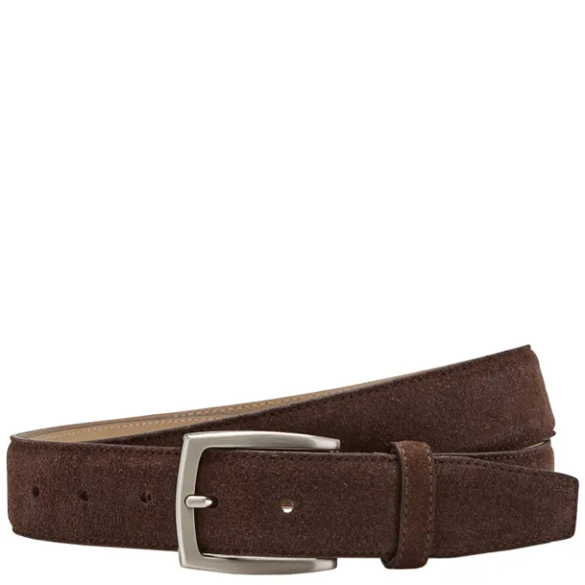 Sale Castelijn & Beerens Suede Herenriem mocca