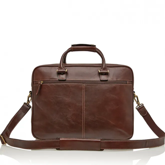 Hot Castelijn & Beerens Verona Business Laptoptas 15.6" mokka