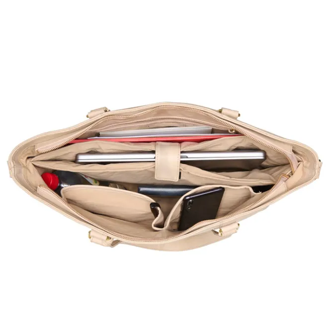Outlet Chabo Business Bag 17.3" creme