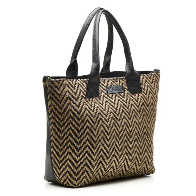 Outlet Chabo Romio Jaquard Shopper 14" black