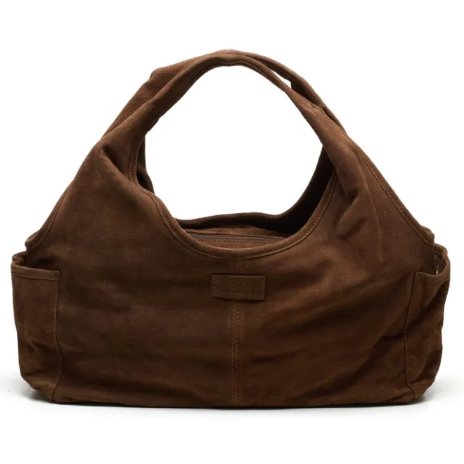 Chabo Suede Sophie Mini Shopper cognac