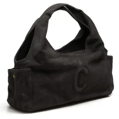 New Chabo Suede Sophie Mini Shopper black