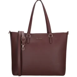 New Charm London Birmingham Shopper red