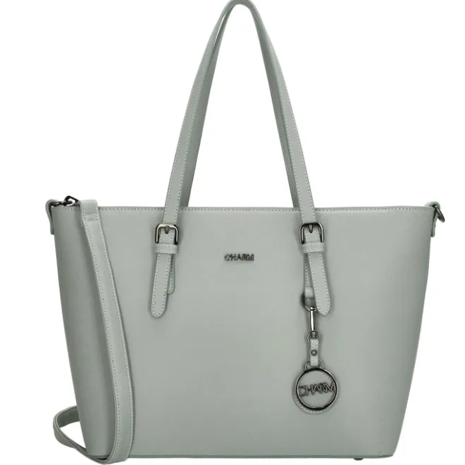 Online Charm London Birmingham Shopper lightgrey