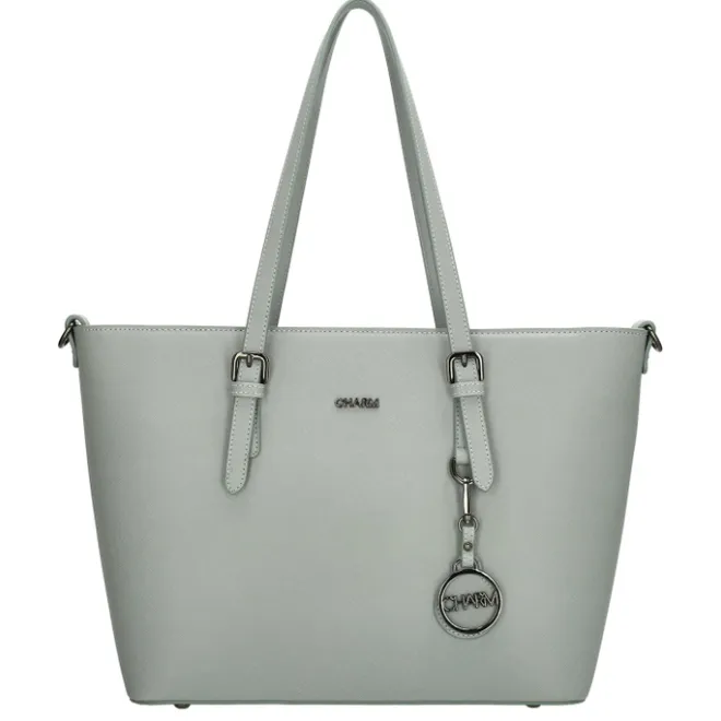Online Charm London Birmingham Shopper lightgrey