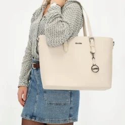 Clearance Charm London Birmingham Shopper 15.6" beige