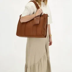 Outlet Charm London Bond Laptopbag brown