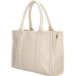 Discount Charm London Bond Shopper broken white
