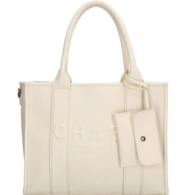 Discount Charm London Bond Shopper broken white