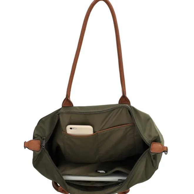 Hot Charm London Buckingham Laptopbag olive green