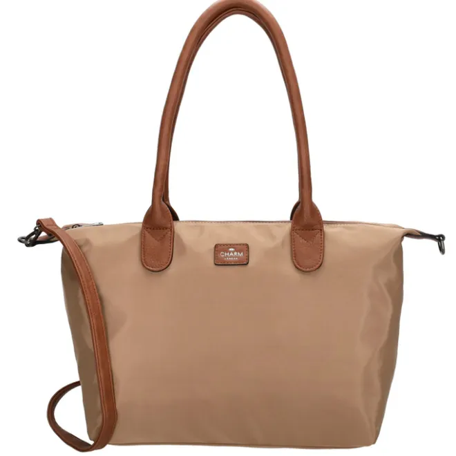 Clearance Charm London Buckingham Shopper taupe