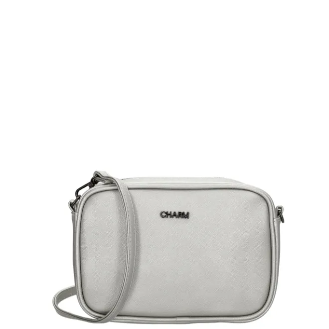 Outlet Charm London Buckingham Shoulderbag silver