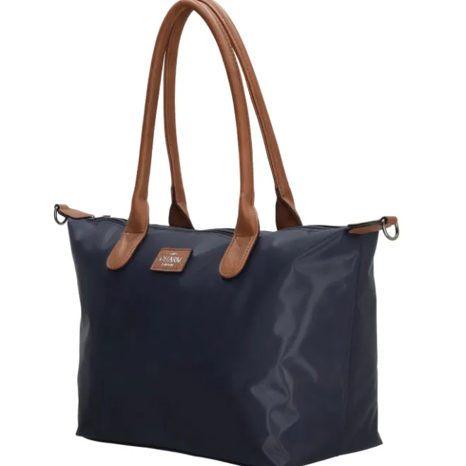 Hot Charm London Buckingham Shopper blauw