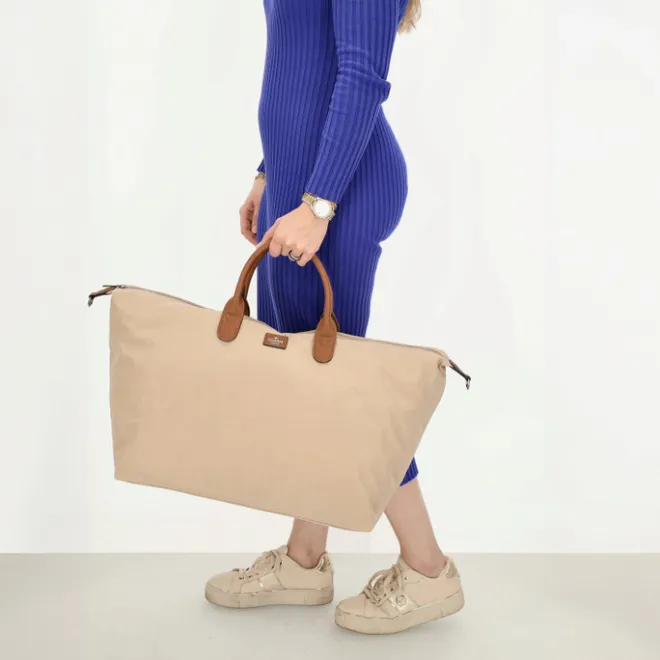 Best Charm London Buckingham Travelbag sand