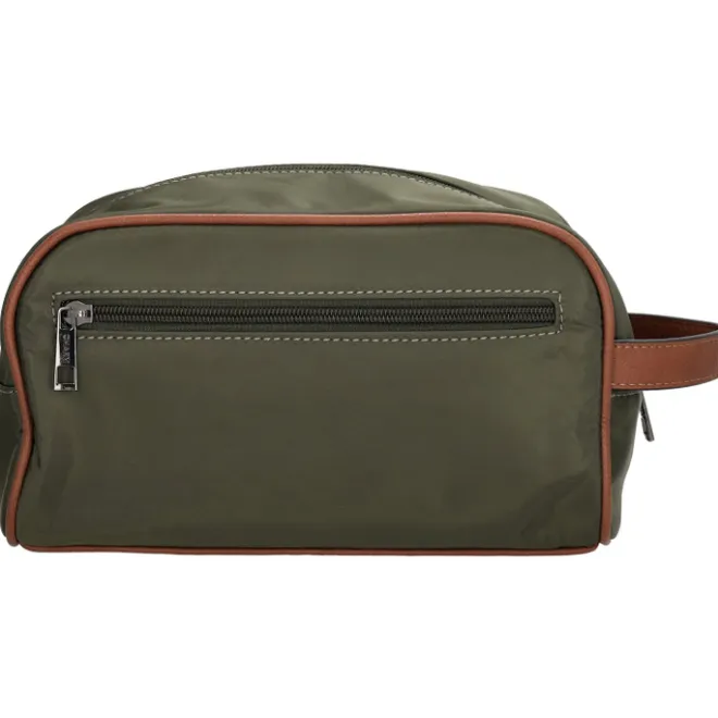 Best Charm London Buckingham Toiletbag olivegreen
