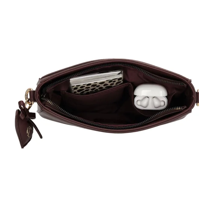 New Charm London Cambridge Shoulderbag red