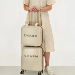 Clearance Charm London Capetown Beautycase beige