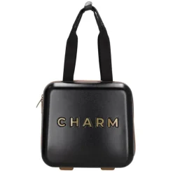 New Charm London Capetown Beautycase black