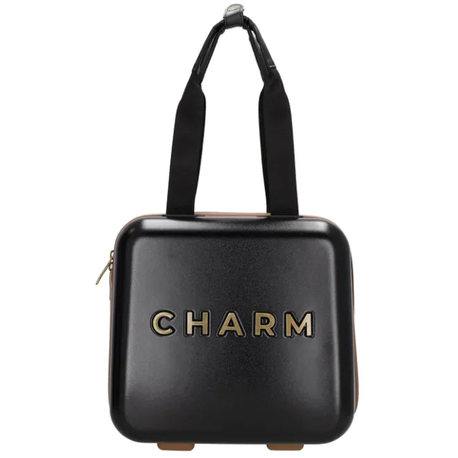 New Charm London Capetown Beautycase black