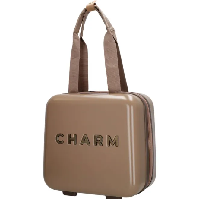 Hot Charm London Capetown Beautycase taupe