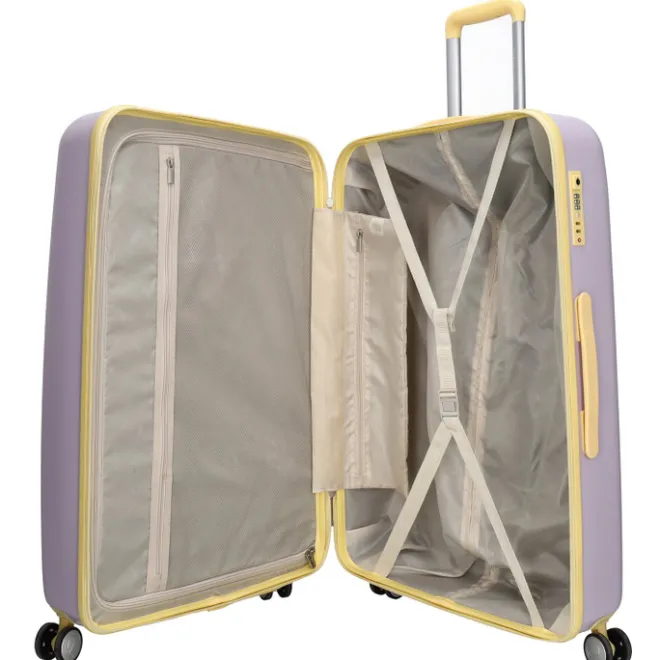 Clearance Charm London Capetown Trolley Set lila