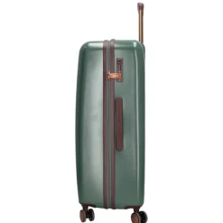 New Charm London Capetown Trolley Set dark green