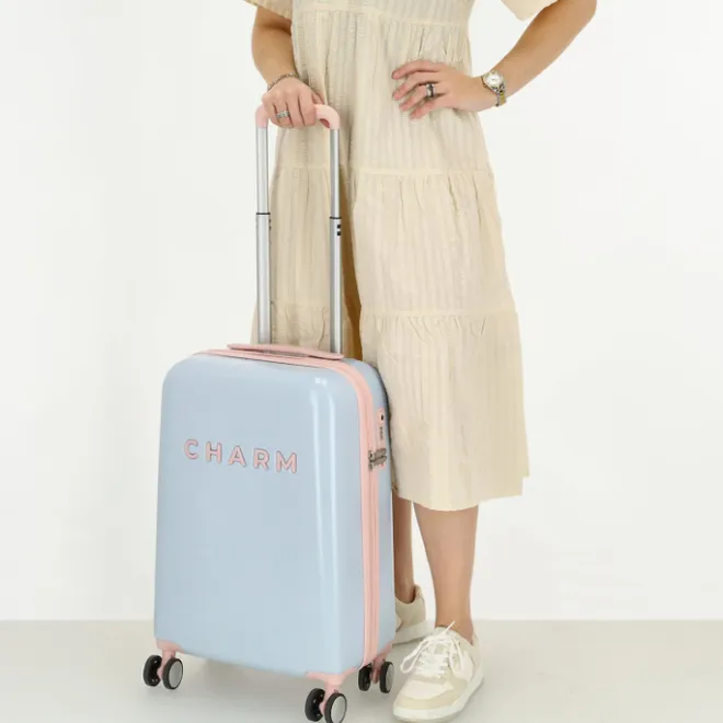 New Charm London Capetown Trolley S baby blue