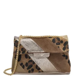Hot Charm London Elisa Schoudertas leopard
