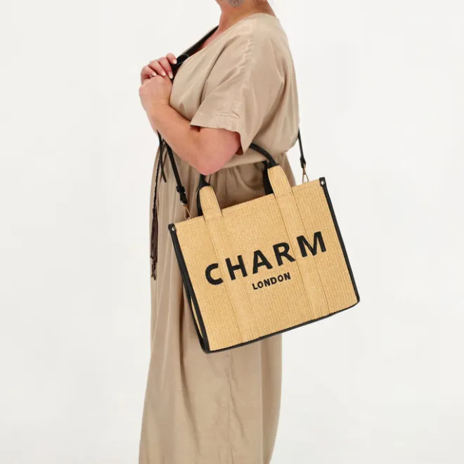 New Charm London Harrow Handbag zand