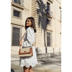 New Charm London Hillingdon Shoulderbag beige