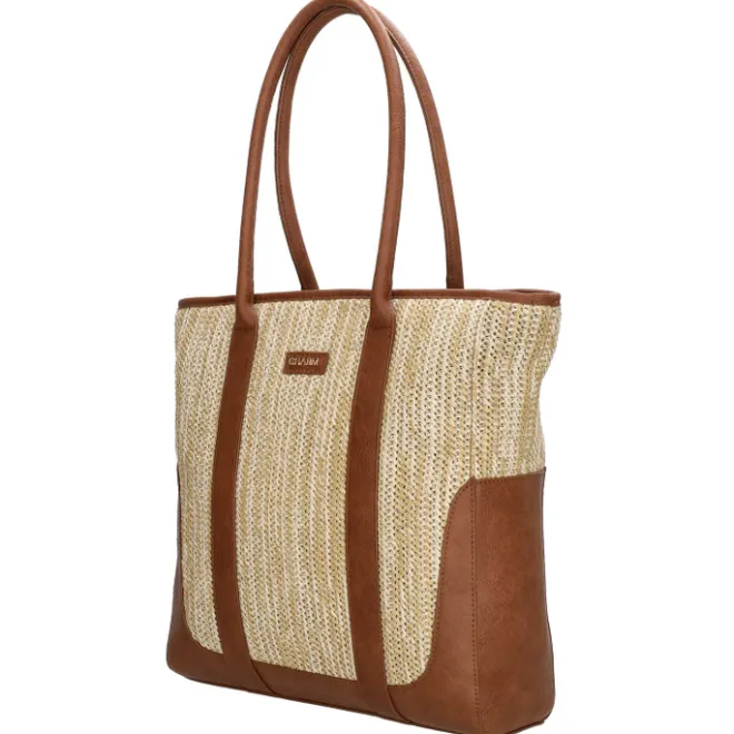 Hot Charm London Hillingdon Shopper beige