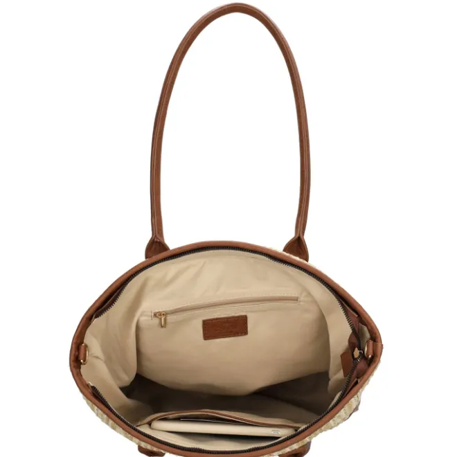 Hot Charm London Hillingdon Shopper beige