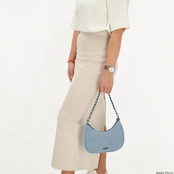 Outlet Charm London Hollywood Shoulderbag midblue