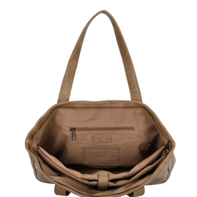 Online Charm London Liberty Laptoptas 17.3" taupe